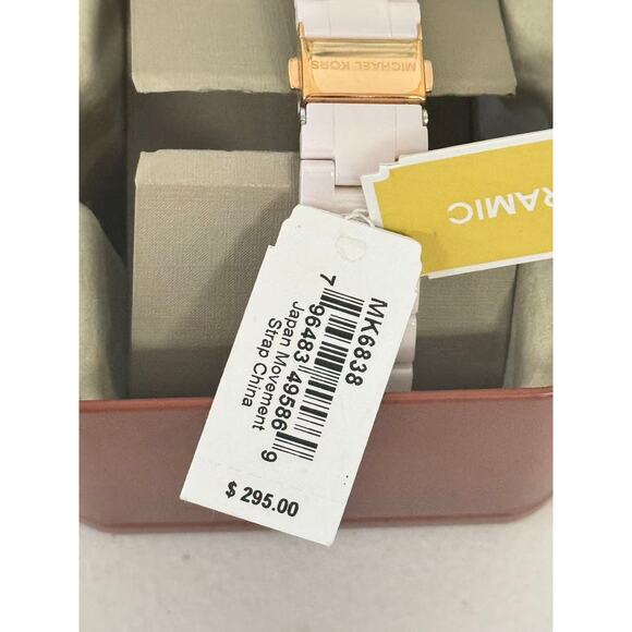 Michael Kors Ritz MK6838  Crystal White Dial Women's Watch - Picture 5 of 5